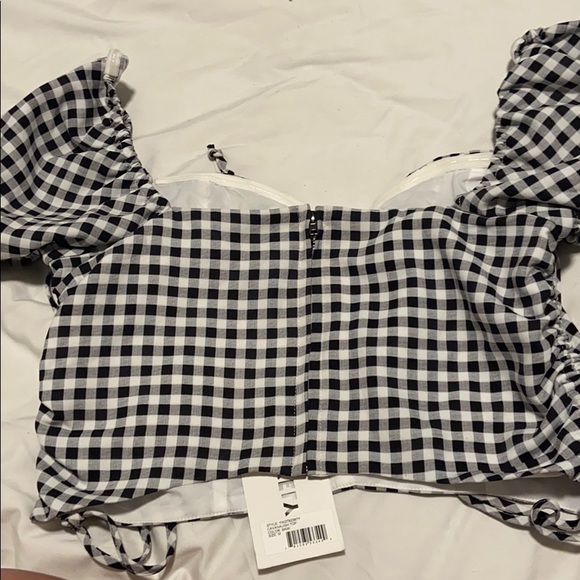 Likely gingham corset crop top - Picture 4 of 4